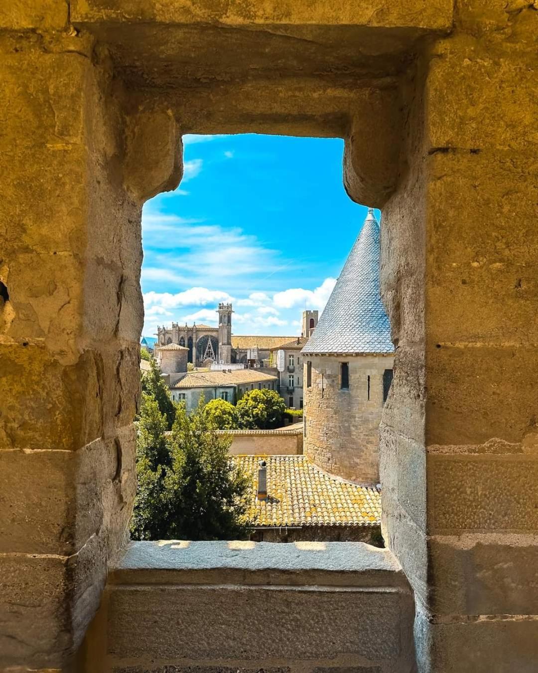 Un Gite Dans La Cite Carcassonne Bagian luar foto